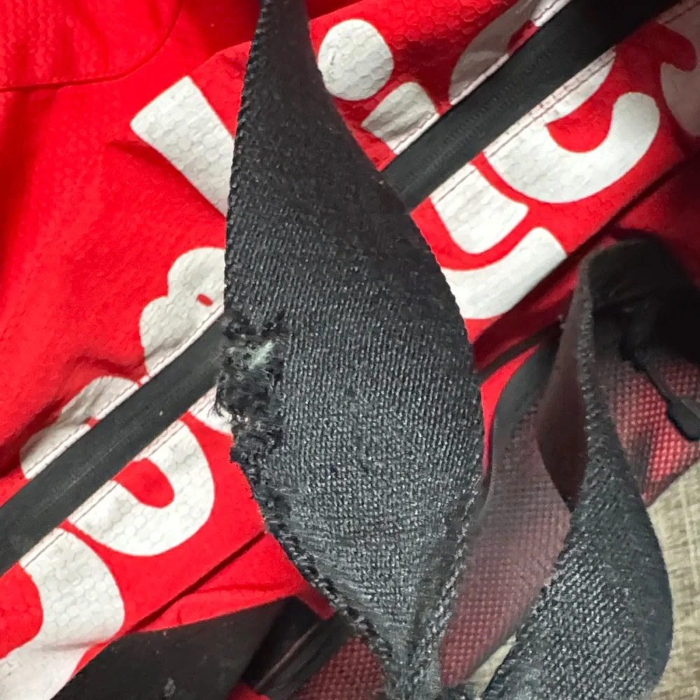 Red Sports Duffel Bag
